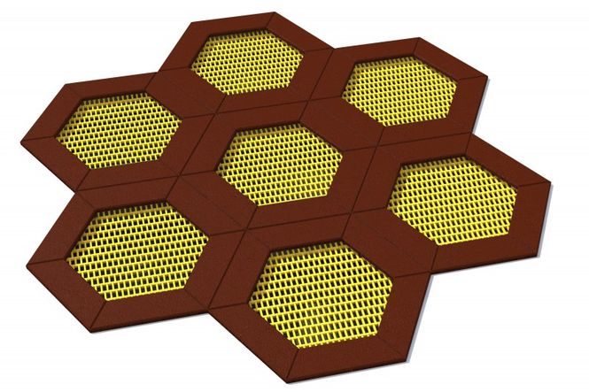 Hovedbilde Trampoline Hexo 7A 4,25 x ...