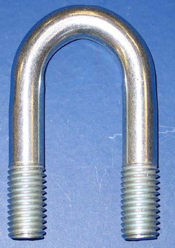 Rundstål u-holder 90mm