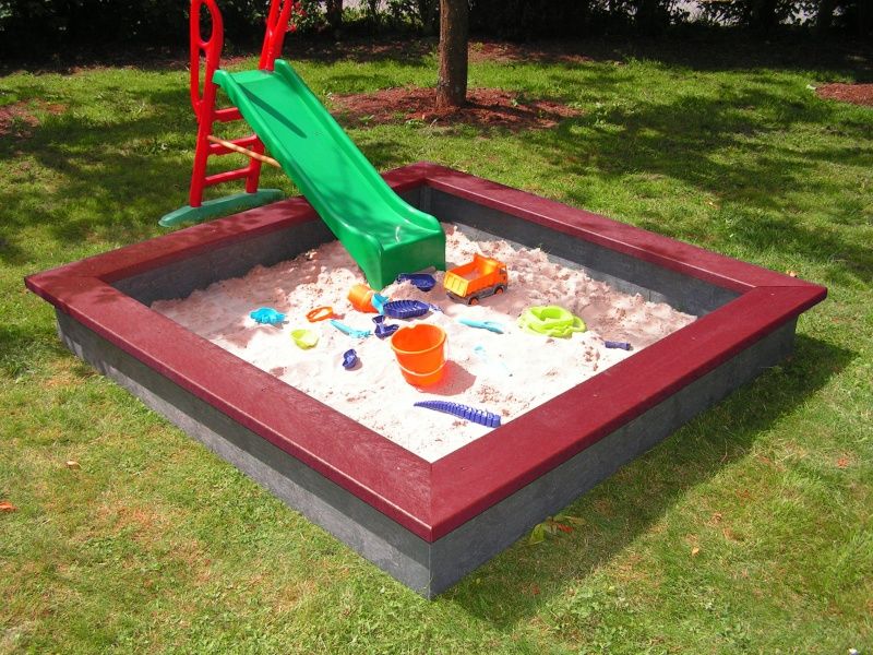 Sandkasse SAHARA 200 x 200 cm